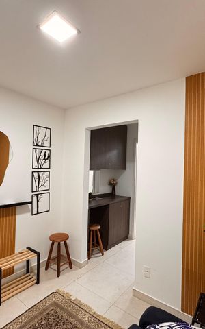Apartamento à venda com 40m², 1 quarto e 1 vaga