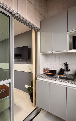 Apartamento à venda com 40m², 1 quarto e 1 vaga