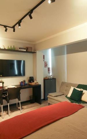 Apartamento para alugar com 26m², 1 quarto e sem vagaStudio