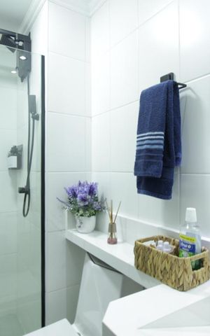 Apartamento para alugar com 26m², 1 quarto e sem vagaBanheiro