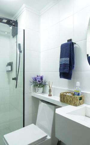 Apartamento para alugar com 26m², 1 quarto e sem vagaBanheiro