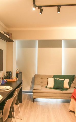 Apartamento para alugar com 26m², 1 quarto e sem vagaStudio