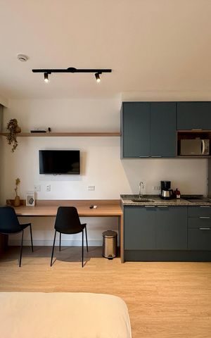 Studio para alugar com 25m², 1 quarto e sem vaga Studio para alugar com 25m², 1 quarto e sem vagaQuarto