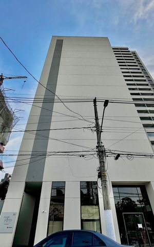 Studio para alugar com 25m², 1 quarto e sem vaga Studio para alugar com 25m², 1 quarto e sem vagaFachada