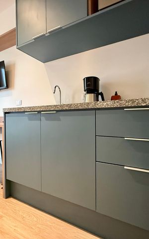 Studio para alugar com 25m², 1 quarto e sem vaga Studio para alugar com 25m², 1 quarto e sem vagaCozinha