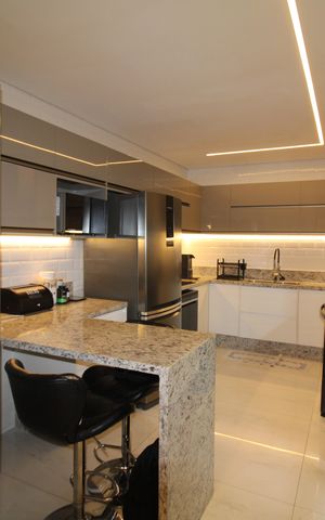 Casa de condomínio à venda com 289m², 4 quartos e 4 vagasCozinha