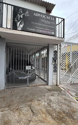Casa à venda com 105m², 2 quartos e 1 vaga Casa à venda com 105m², 2 quartos e 1 vagaFachada da viela - PLACA