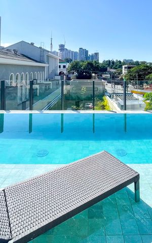 Studio para alugar com 28m², 1 quarto e sem vaga