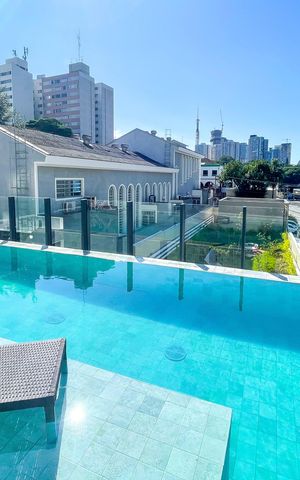 Studio para alugar com 28m², 1 quarto e sem vaga