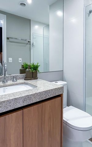 Studio para alugar com 28m², 1 quarto e sem vaga