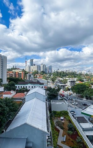 Studio para alugar com 28m², 1 quarto e sem vaga