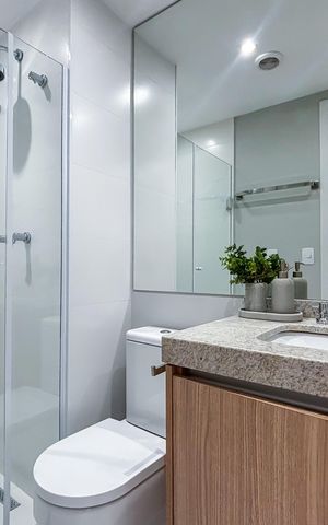 Studio para alugar com 28m², 1 quarto e sem vaga