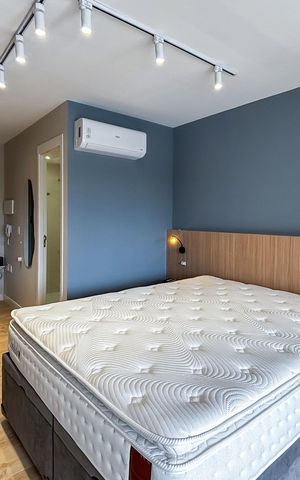 Studio para alugar com 28m², 1 quarto e sem vaga