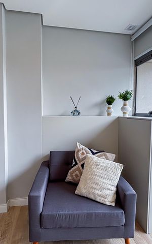 Studio para alugar com 28m², 1 quarto e sem vaga