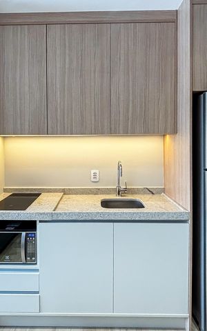 Studio para alugar com 28m², 1 quarto e sem vaga