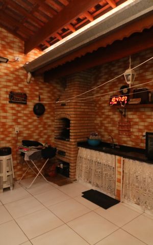 Casa à venda com 198m², 3 quartos e 2 vagasÁrea gourmet