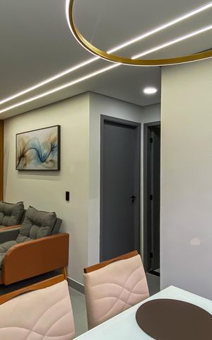 Apartamento à venda com 47m², 2 quartos e 1 vaga Apartamento à venda com 47m², 2 quartos e 1 vagaSala