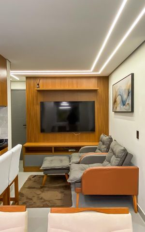 Apartamento à venda com 47m², 2 quartos e 1 vaga Apartamento à venda com 47m², 2 quartos e 1 vagaSala