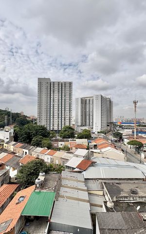 Apartamento à venda com 35m², 1 quarto e sem vaga Apartamento à venda com 35m², 1 quarto e sem vagaVista da Varanda 1/ Área de Serviço