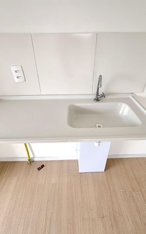 Apartamento à venda com 35m², 1 quarto e sem vaga Apartamento à venda com 35m², 1 quarto e sem vagaSala/ Cozinha