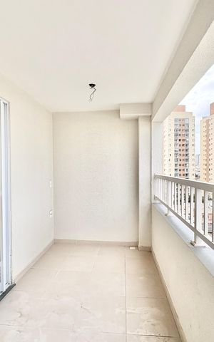 Apartamento à venda com 35m², 1 quarto e sem vaga Apartamento à venda com 35m², 1 quarto e sem vagaVaranda 1/ Área de Serviço