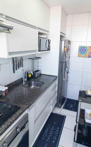 Apartamento à venda com 49m², 2 quartos e 1 vaga Apartamento à venda com 49m², 2 quartos e 1 vagaCozinha