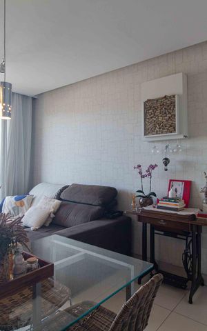 Apartamento à venda com 49m², 2 quartos e 1 vaga Apartamento à venda com 49m², 2 quartos e 1 vagaSala