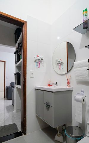 Casa à venda com 63m², 2 quartos e sem vagaBanheiro