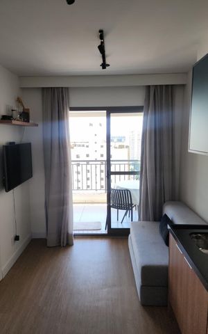 Apartamento à venda com 31m², 1 quarto e sem vagaSala/Quarto