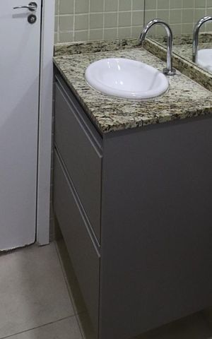 Apartamento para alugar com 54m², 2 quartos e 1 vagaBanheiro Social