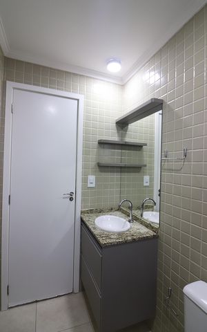 Apartamento para alugar com 54m², 2 quartos e 1 vagaBanheiro Social