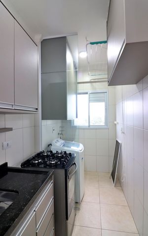 Apartamento para alugar com 54m², 2 quartos e 1 vagaCozinha e Área de Serviço