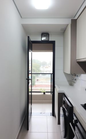 Apartamento à venda com 52m², 2 quartos e 1 vagaCozinha e Área de Serviço