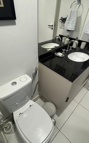Apartamento para alugar com 45m², 2 quartos e 1 vaga Apartamento para alugar com 45m², 2 quartos e 1 vagaBanheiro