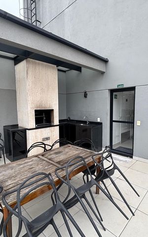 Apartamento para alugar com 45m², 2 quartos e 1 vaga Apartamento para alugar com 45m², 2 quartos e 1 vagaÁrea comum - Churrasqueira