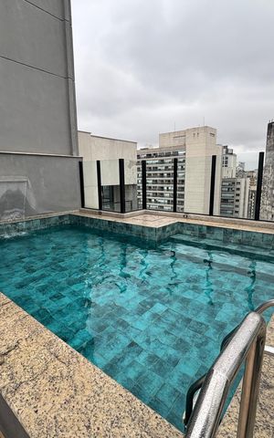 Apartamento para alugar com 45m², 2 quartos e 1 vaga Apartamento para alugar com 45m², 2 quartos e 1 vagaÁrea comum - Piscina