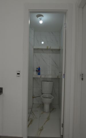 Apartamento para alugar com 37m², 2 quartos e sem vagaLAVABO / BANHEIRO