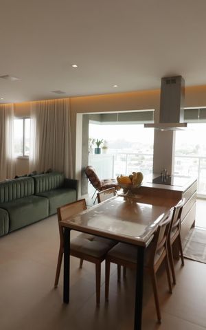 Apartamento à venda com 111m², 3 quartos e 2 vagasSala/Cozinha