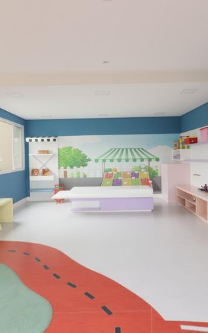 Apartamento à venda com 111m², 3 quartos e 2 vagasÁrea comum - Brinquedoteca