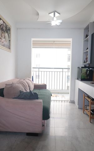 Apartamento à venda com 54m², 2 quartos e 1 vagaSala