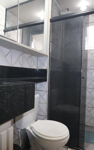 Apartamento à venda com 54m², 2 quartos e 1 vagaBanheiro