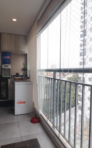 Apartamento à venda com 54m², 2 quartos e 1 vagaVaranda gourmet