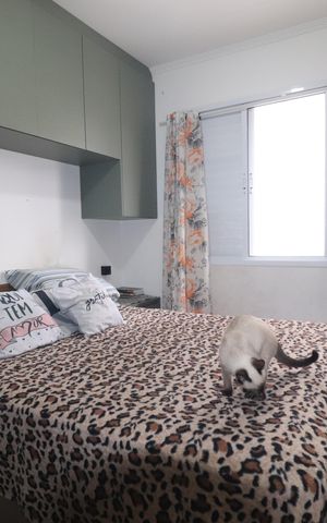 Apartamento à venda com 54m², 2 quartos e 1 vagaQuarto 1