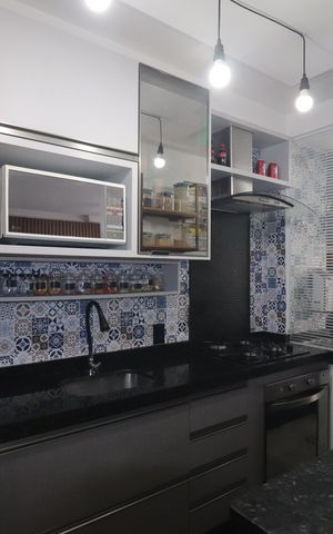 Apartamento à venda com 54m², 2 quartos e 1 vagaCozinha