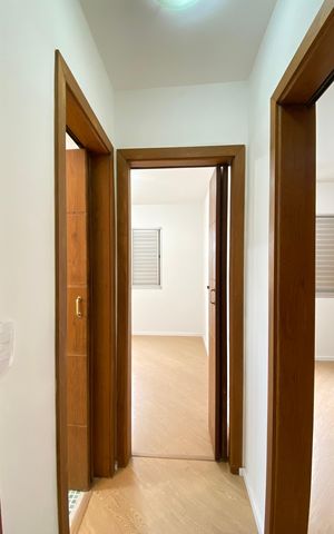 Apartamento à venda com 57m², 2 quartos e 1 vaga Apartamento à venda com 57m², 2 quartos e 1 vagaCorredor - Quartos