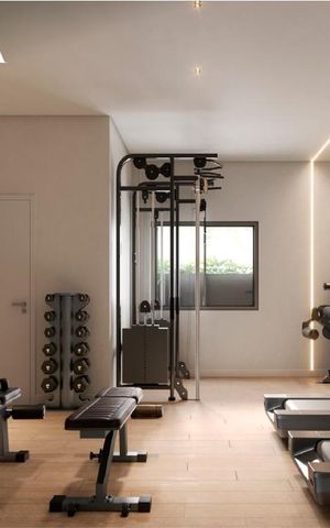 Apartamento à venda com 29m², 1 quarto e 1 vaga