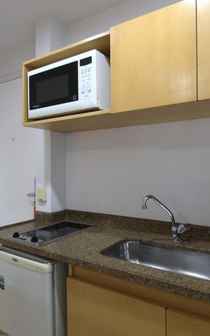 Apartamento à venda com 34m², 1 quarto e 1 vagaSala/Cozinha