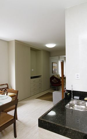 Studio para alugar com 54m², 1 quarto e 1 vagaSala