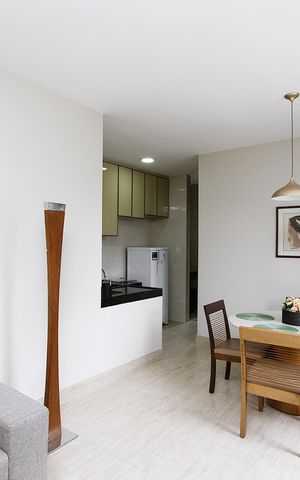 Studio para alugar com 54m², 1 quarto e 1 vagaSala