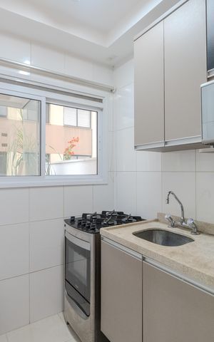 Studio à venda com 50m², 1 quarto e 1 vaga Studio à venda com 50m², 1 quarto e 1 vagaCozinha